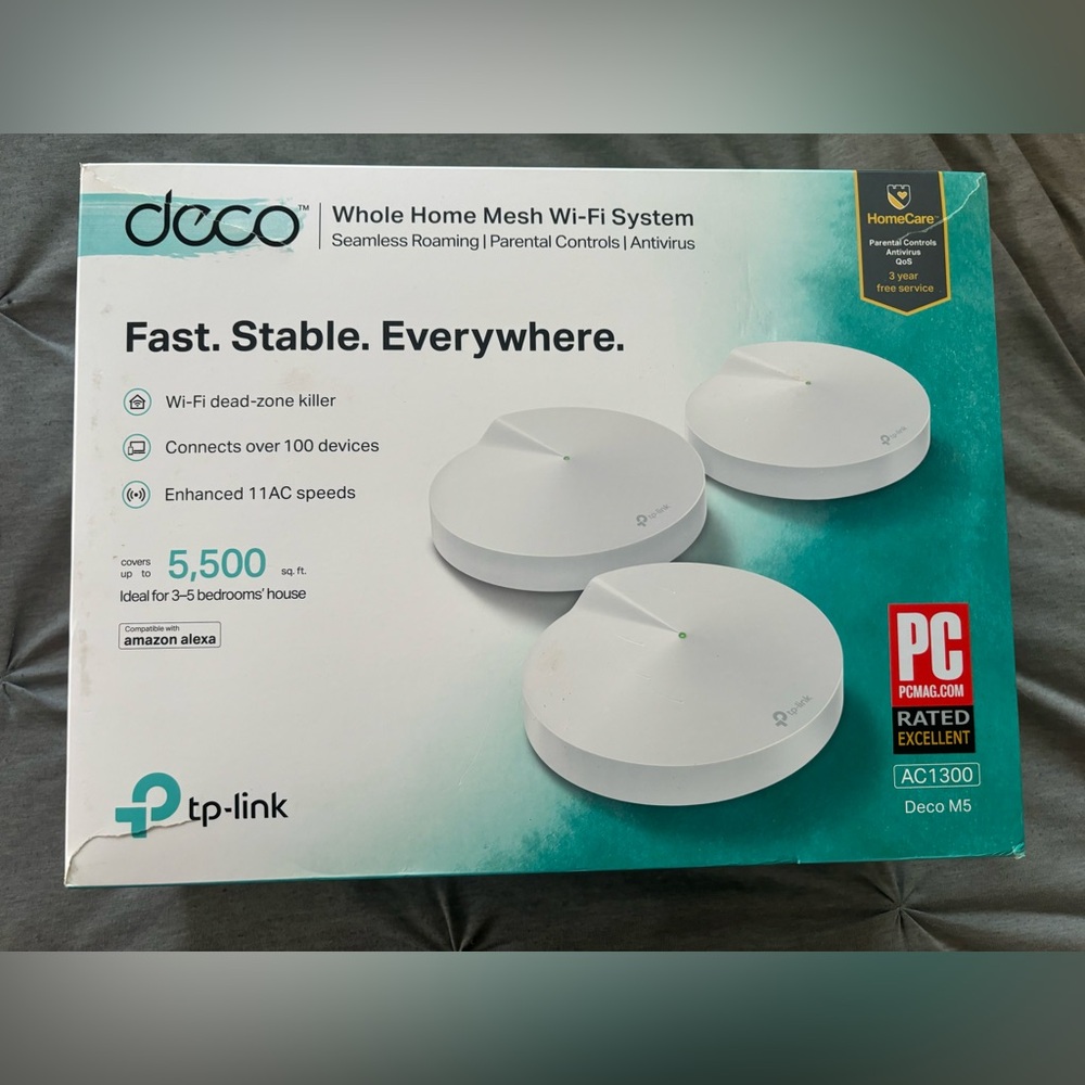 Deco mesh wi-fi system